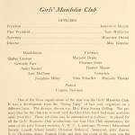 Girls Mandolin Club 1920