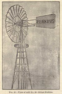 Ansicht der Windmühle Nr. 43 - 10-foot Perkins