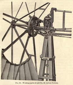 Mechnik der Windmühle Nr. 26 - 14-foot Perkins