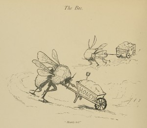 The Bee - "Hearty toil."