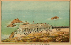 Beauties of California - Cliff House & Seal Rocks