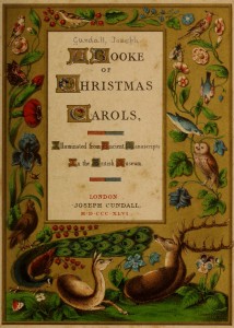 A Booke of Christmas Carols - Titelseite