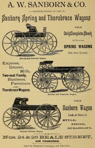 The Sanborn Wagon leads all others in Style, Finish, Durability