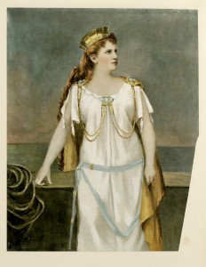 Frau Katherine Klafsky als Isolde