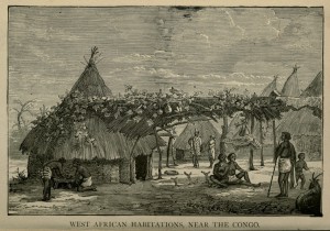West African Habitations, Near the Congo